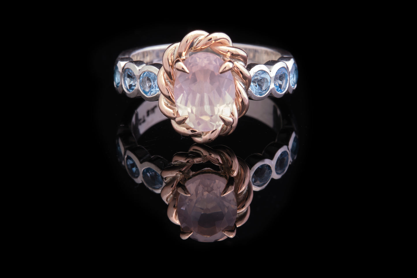 Rose Quartz Ring