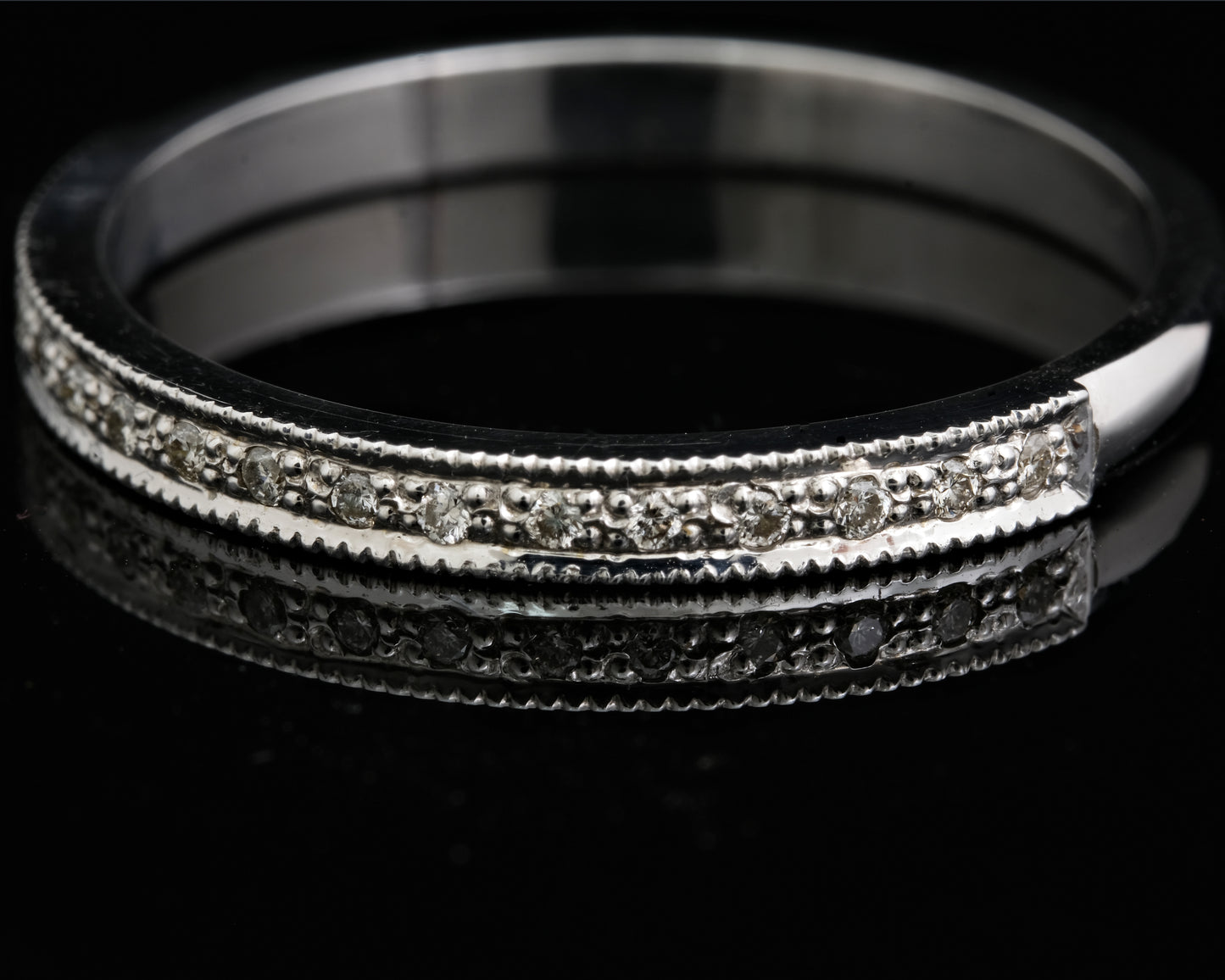 Pave Set Diamond Eternity Ring