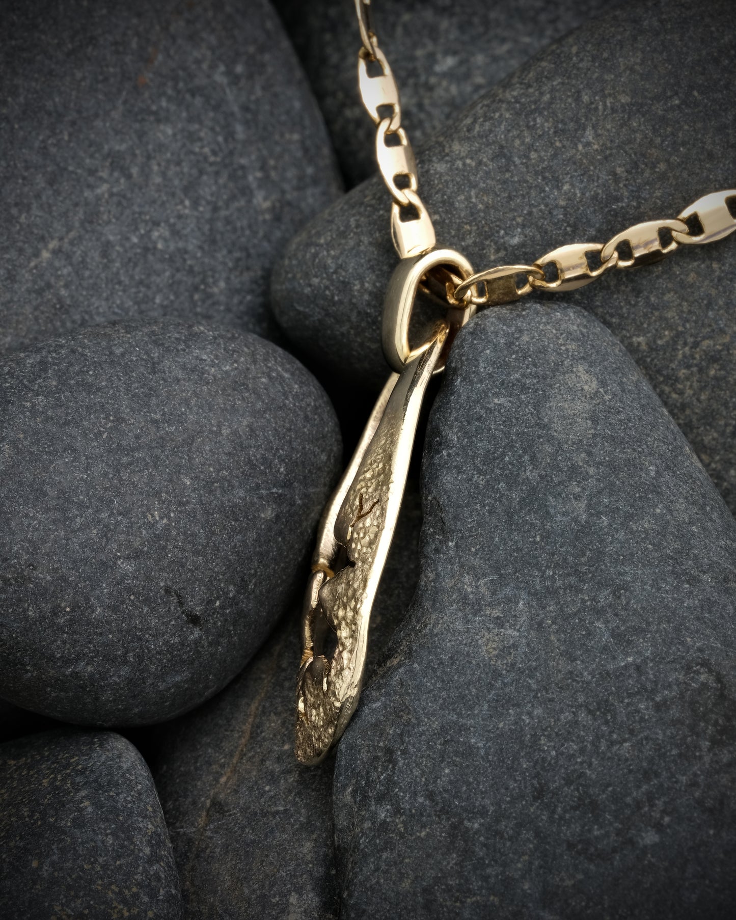 Gold Nugget Pendant