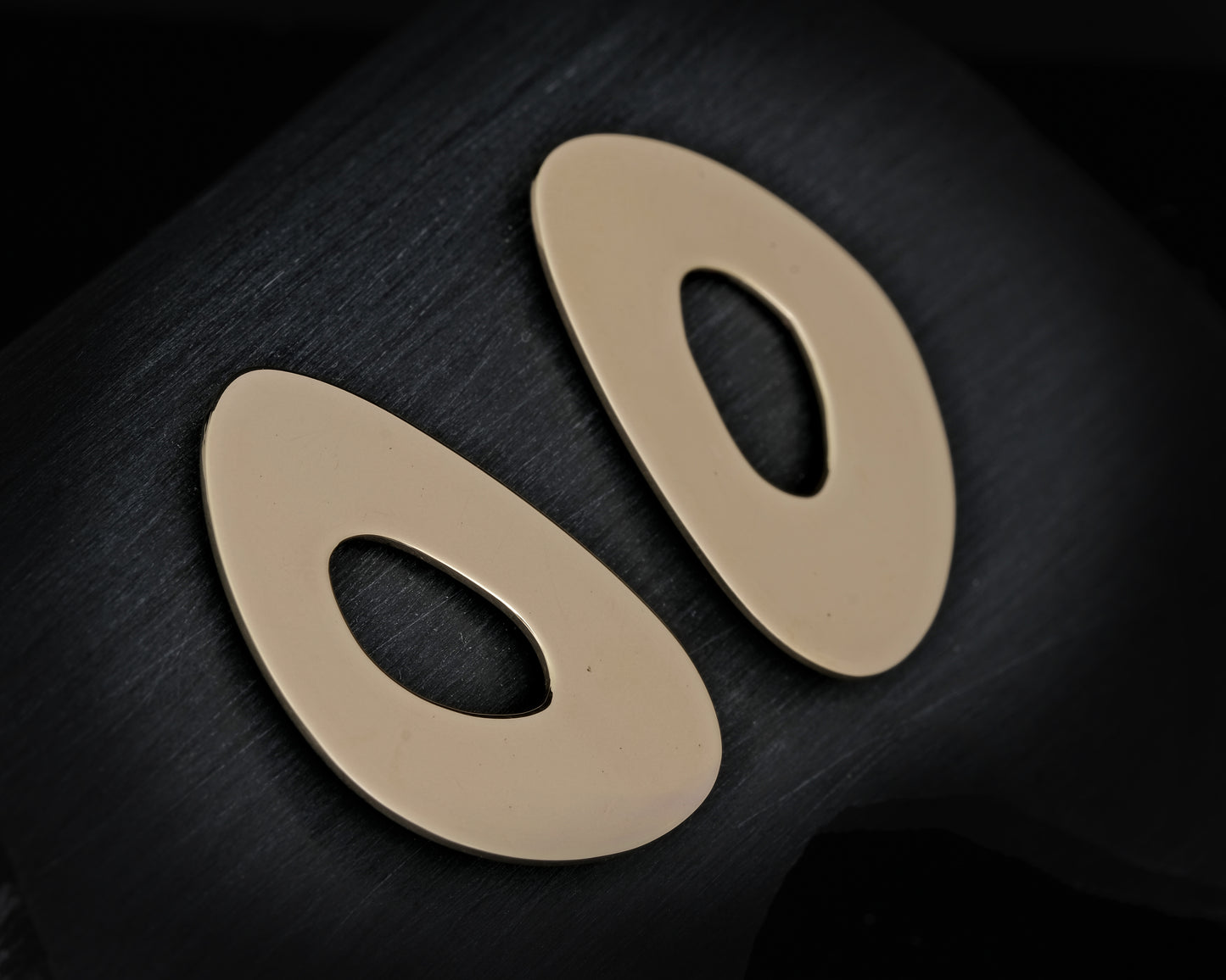 Gold Cutout Earrings