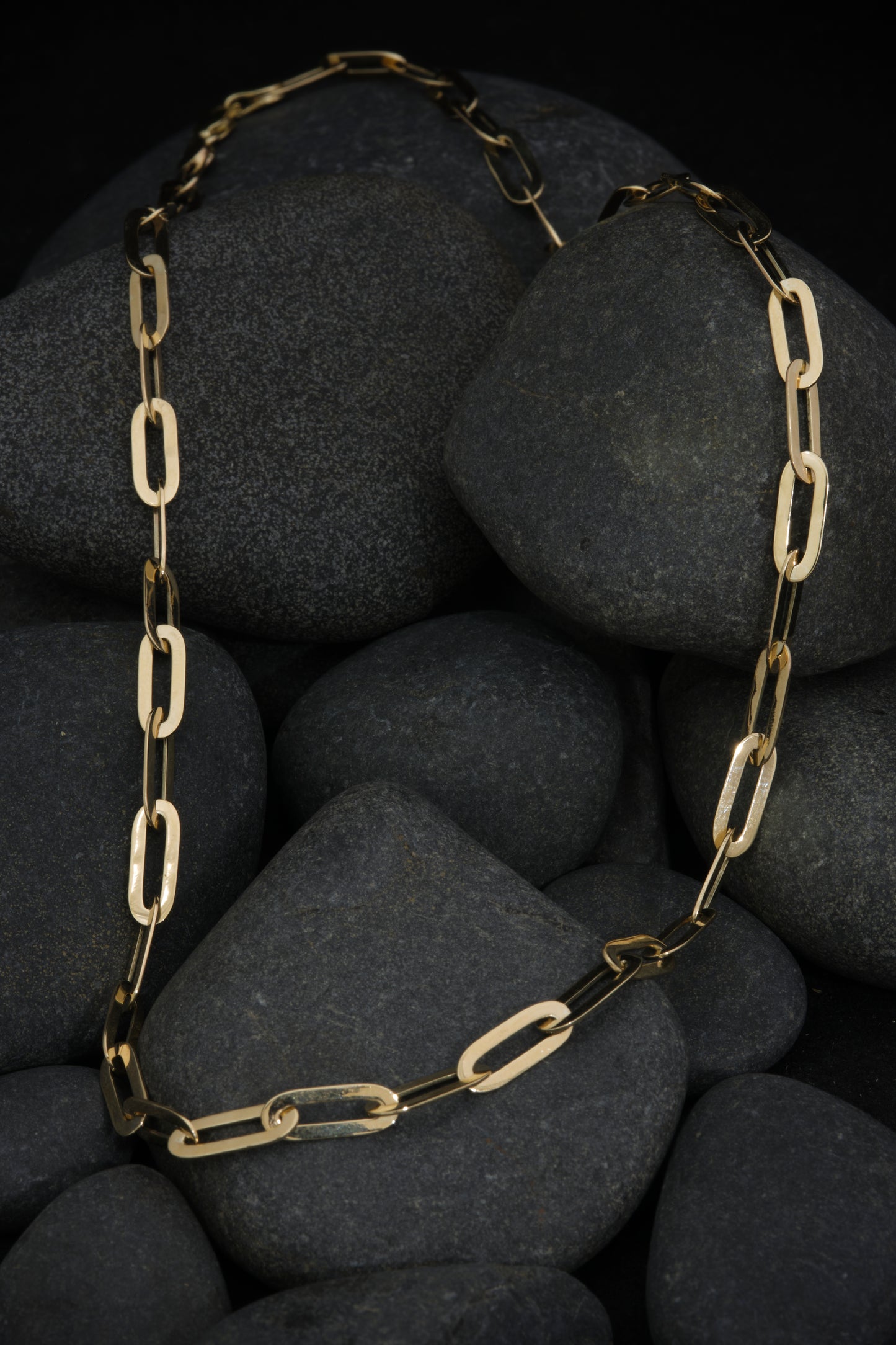 9ct Yellow Gold Paperclip Chain