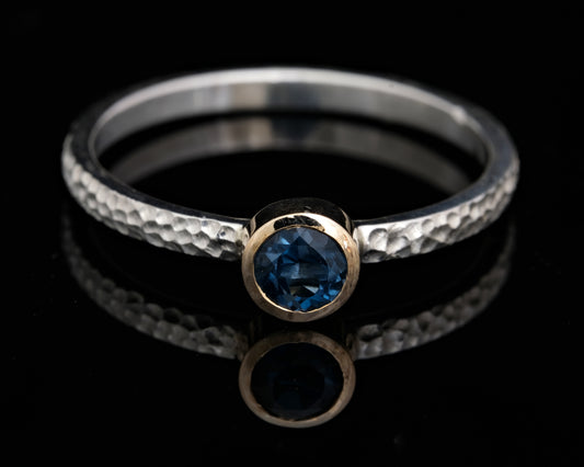London Blue Topaz Stax Ring
