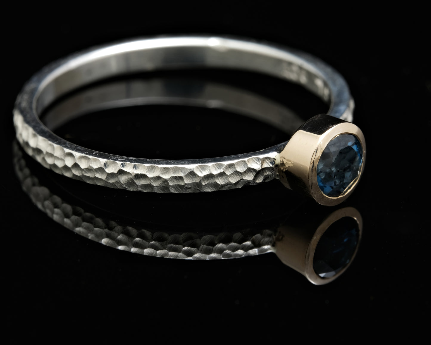 London Blue Topaz Stax Ring