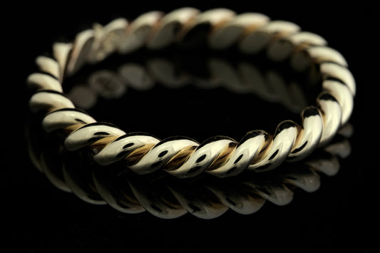 Twisty 9ct Gold Ring