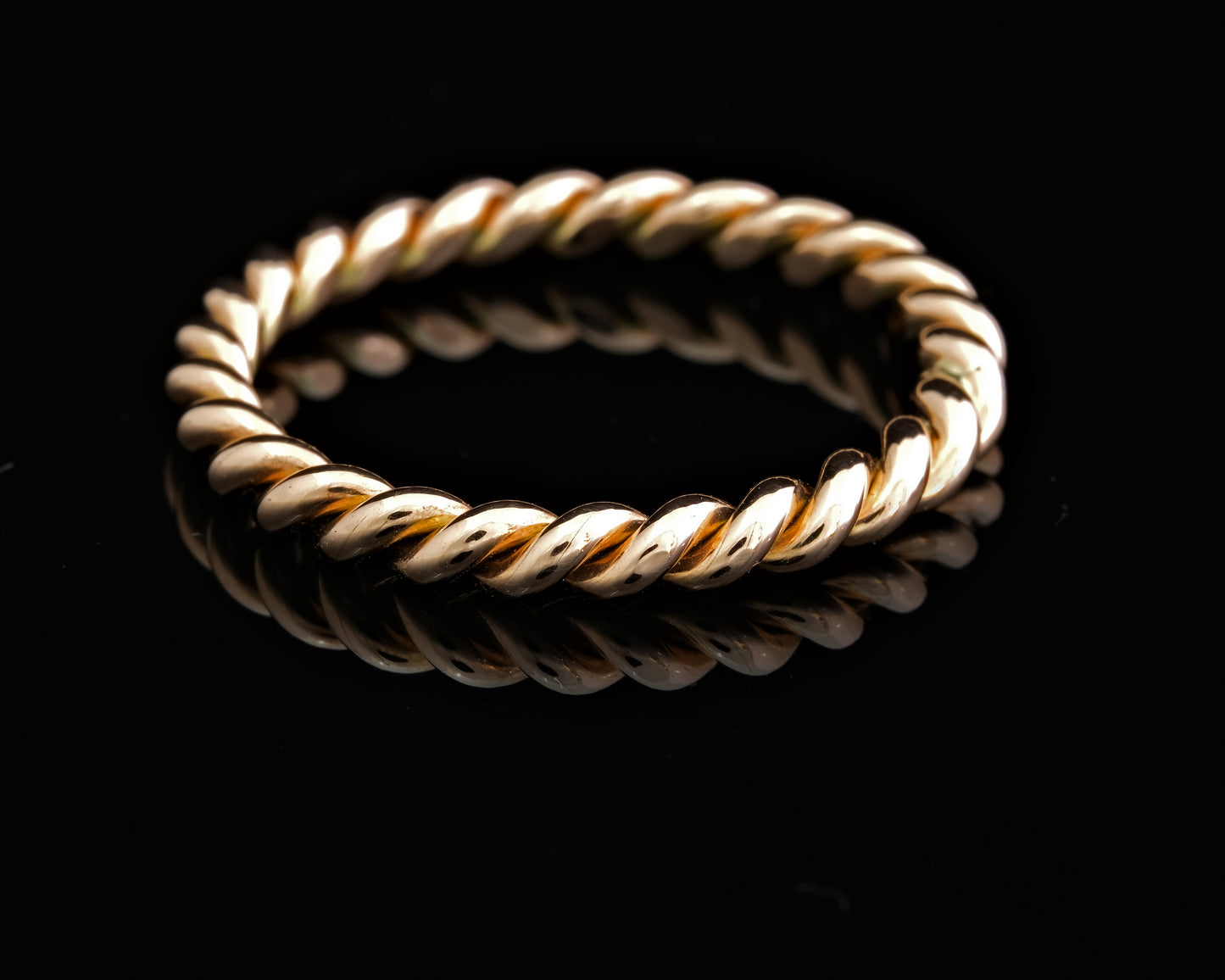 Rose Gold Twisty Ring