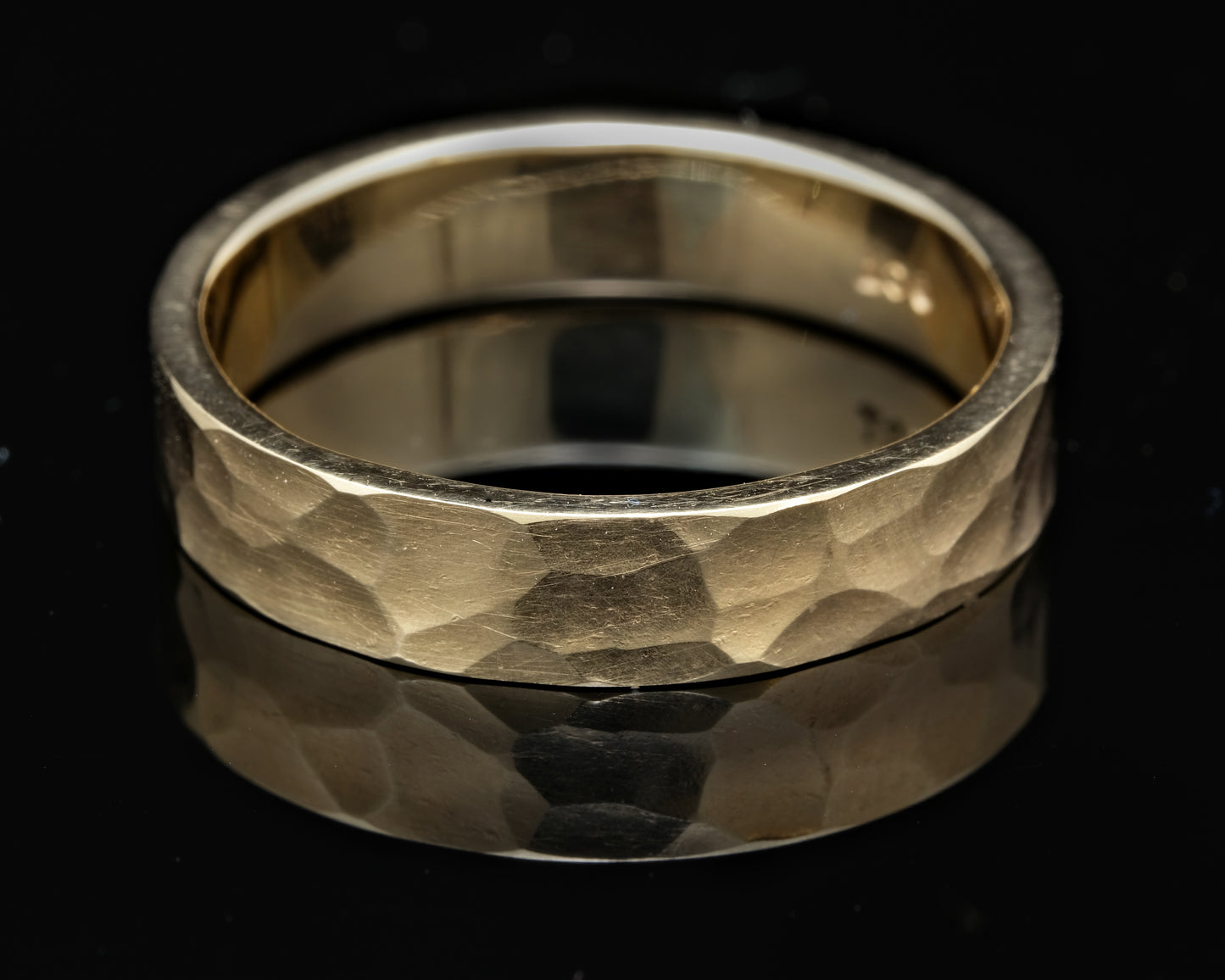 Beaten Gold Ring