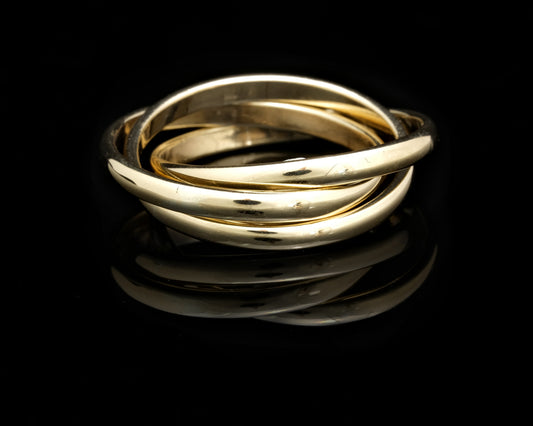 9ct Gold Russian Wedding Band