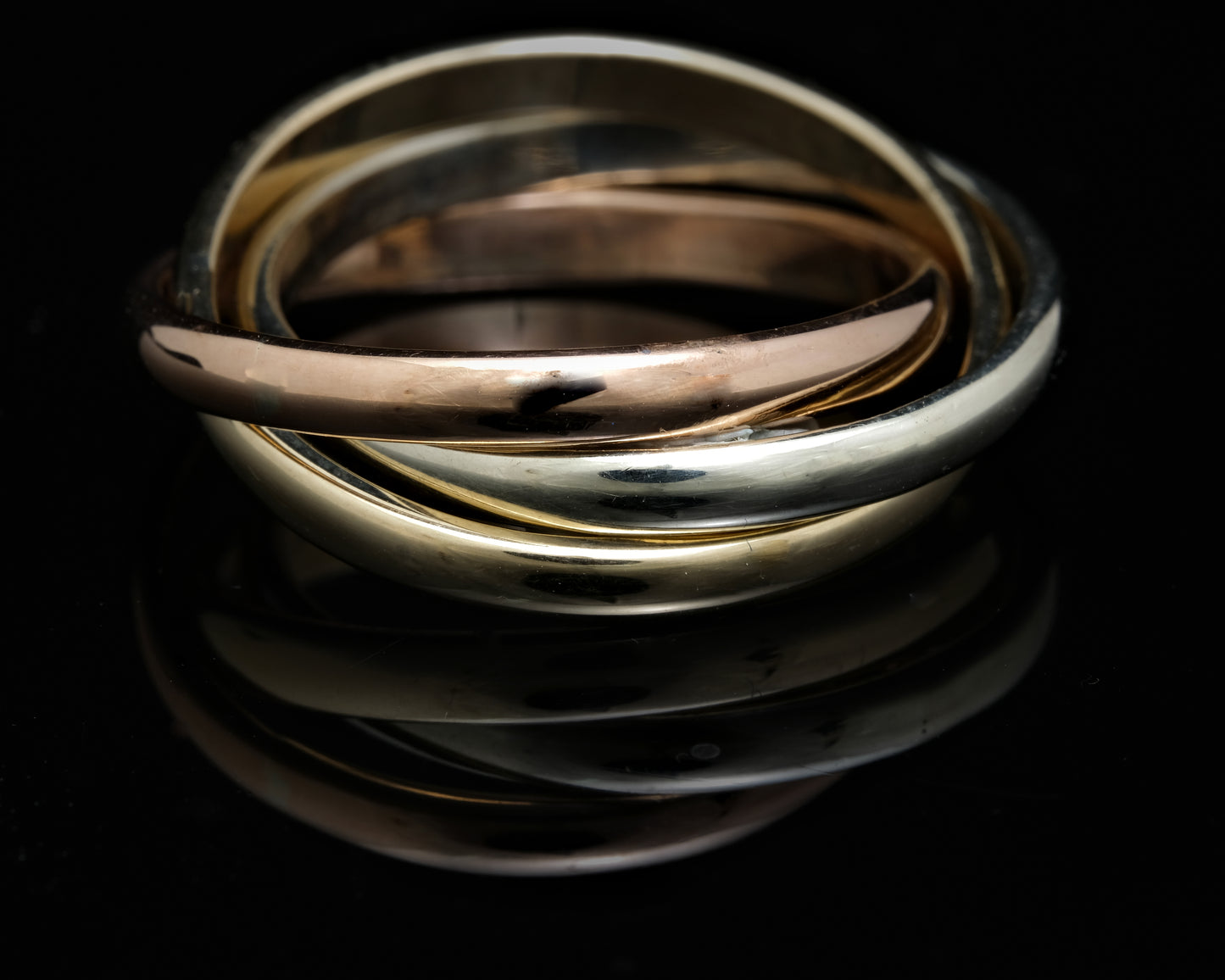 Tri-Colour Russian Wedding Ring