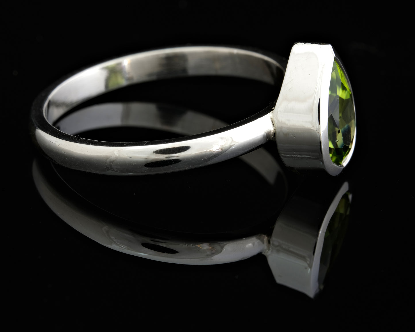 August Birthstone Ring- Peridot
