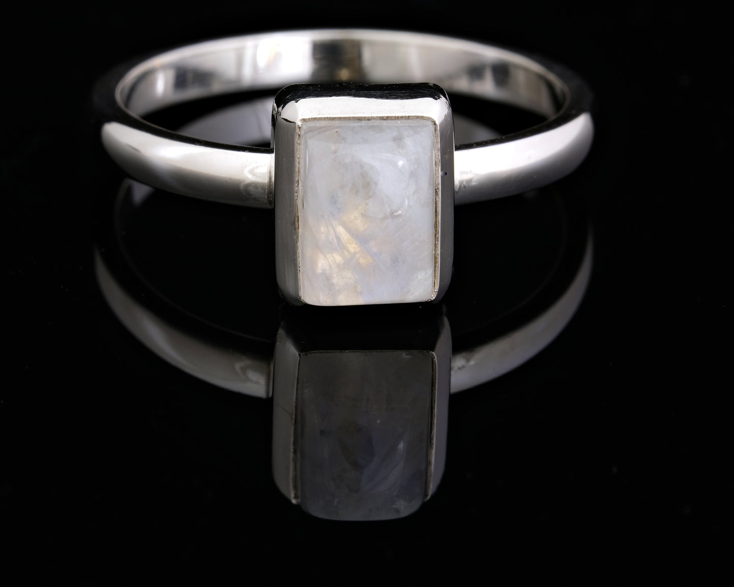 June Birthstone Ring- Moonstone