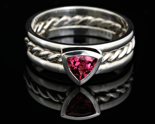 November Birthstone Ring: Tourmaline