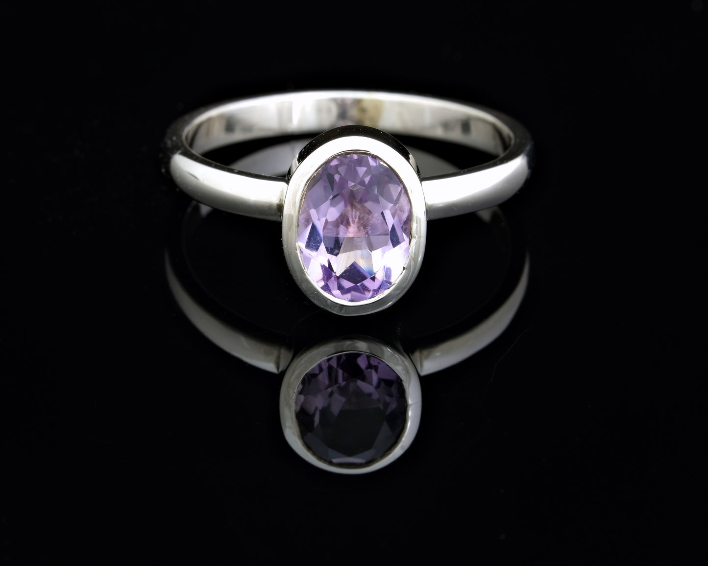 February Birthstone Ring- Amethyst