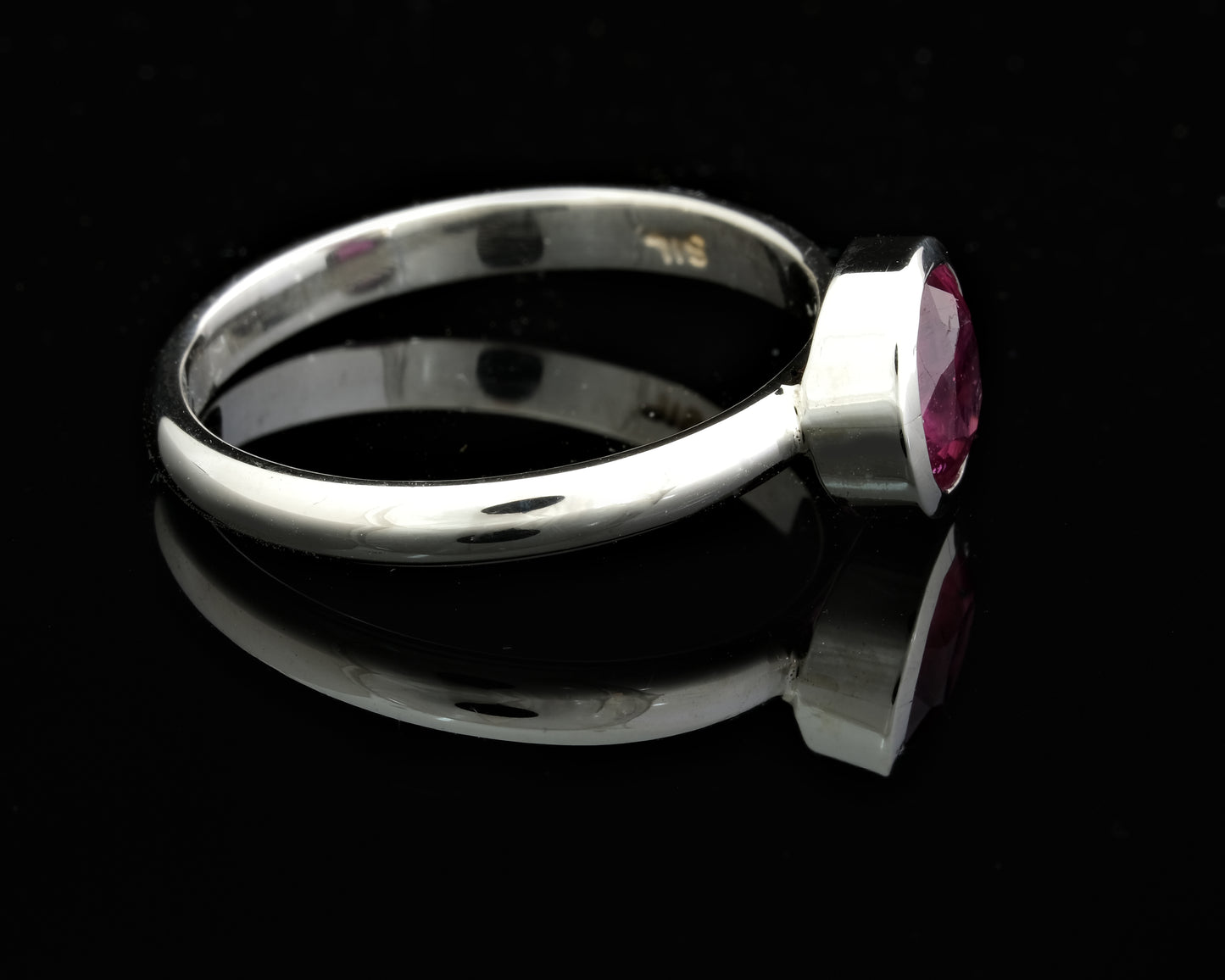 July Birthstone Ring- Ruby
