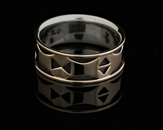 Gold and Silver Wedding Band