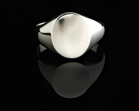 Solid Silver Signet Ring