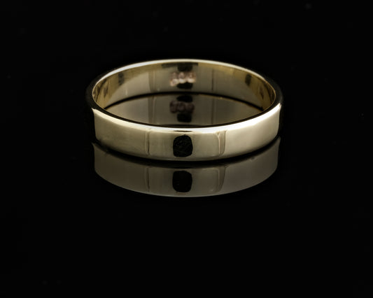 Gents Gold Wedding Band