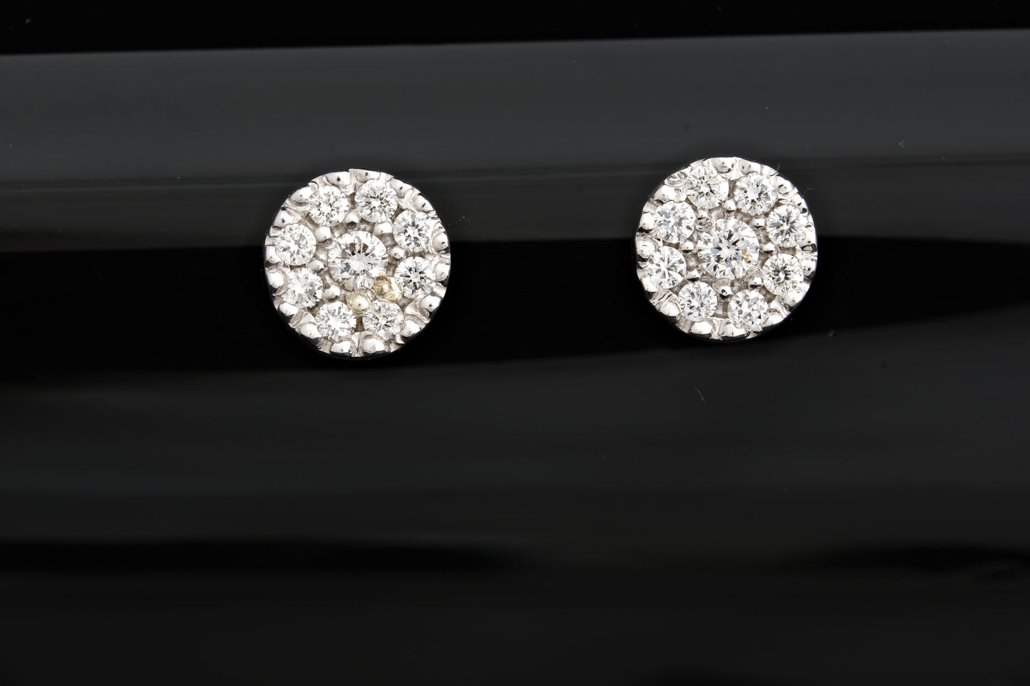 Natural Diamond Ear Studs