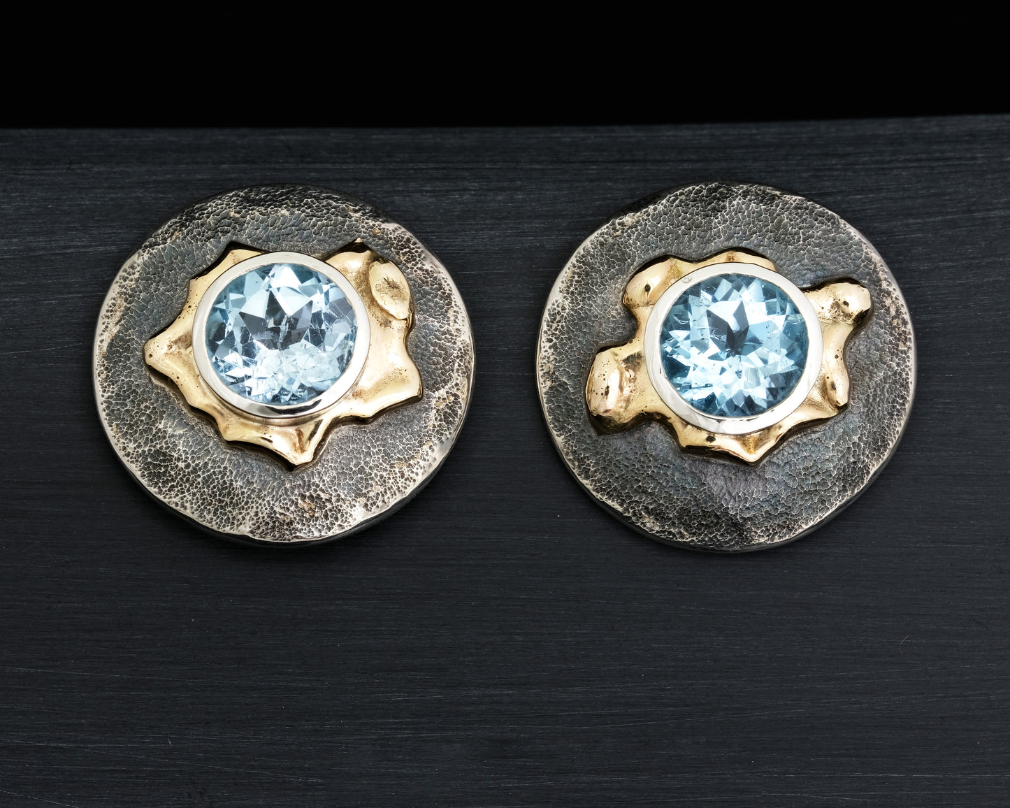 Blue Topaz Earrings