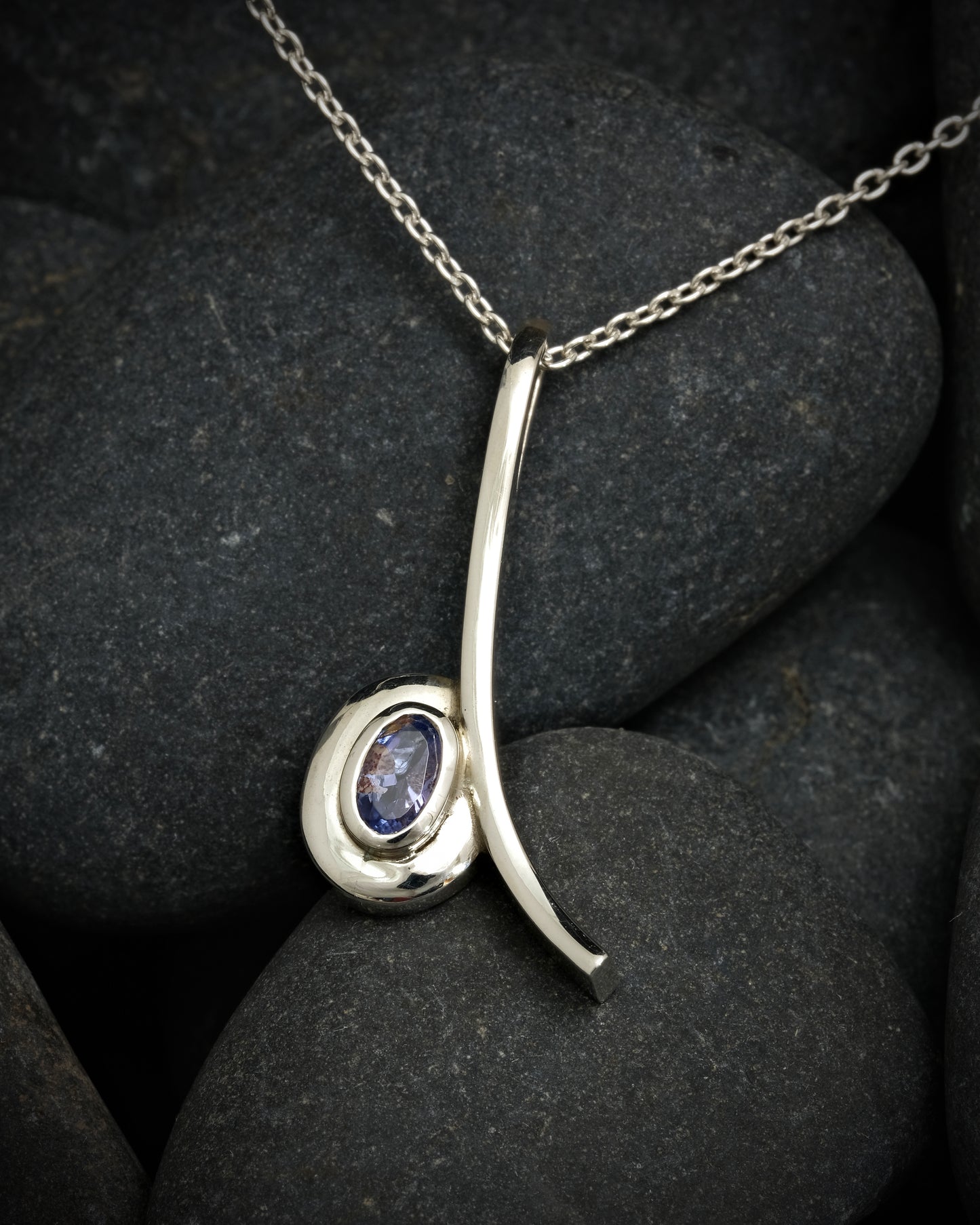 Tanzanite Birthstone Pendant