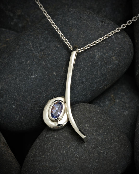Tanzanite Birthstone Pendant