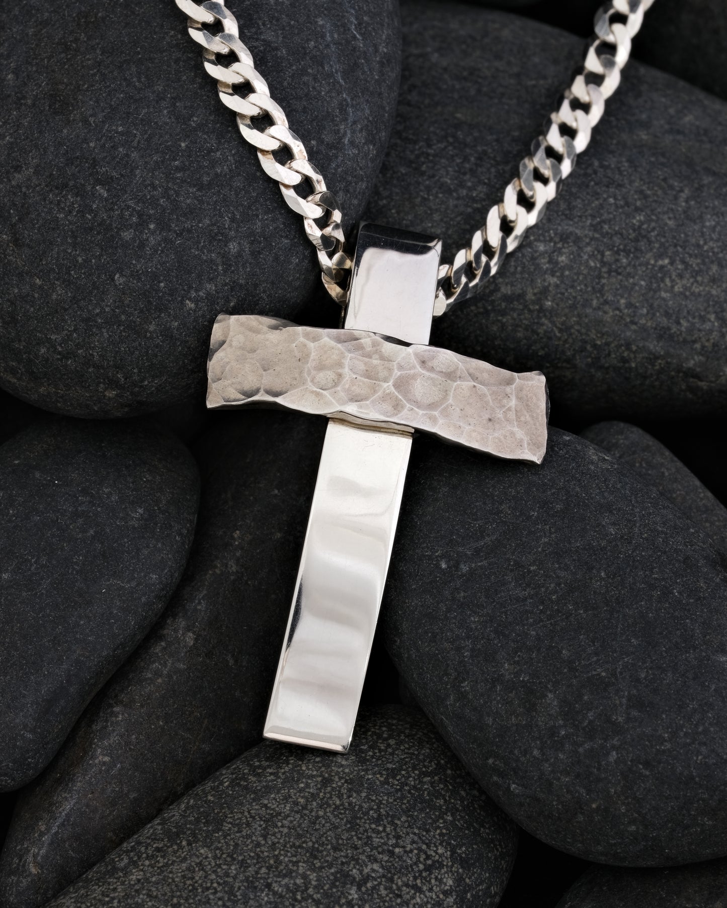 Large Silver Cross