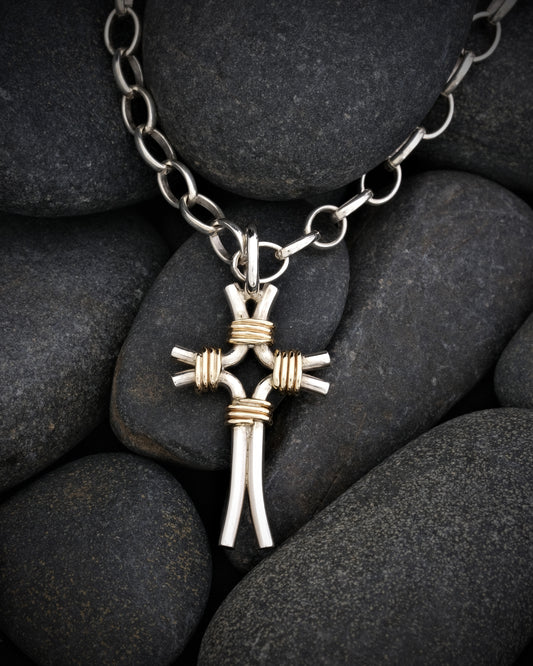 Gold and Silver Cross