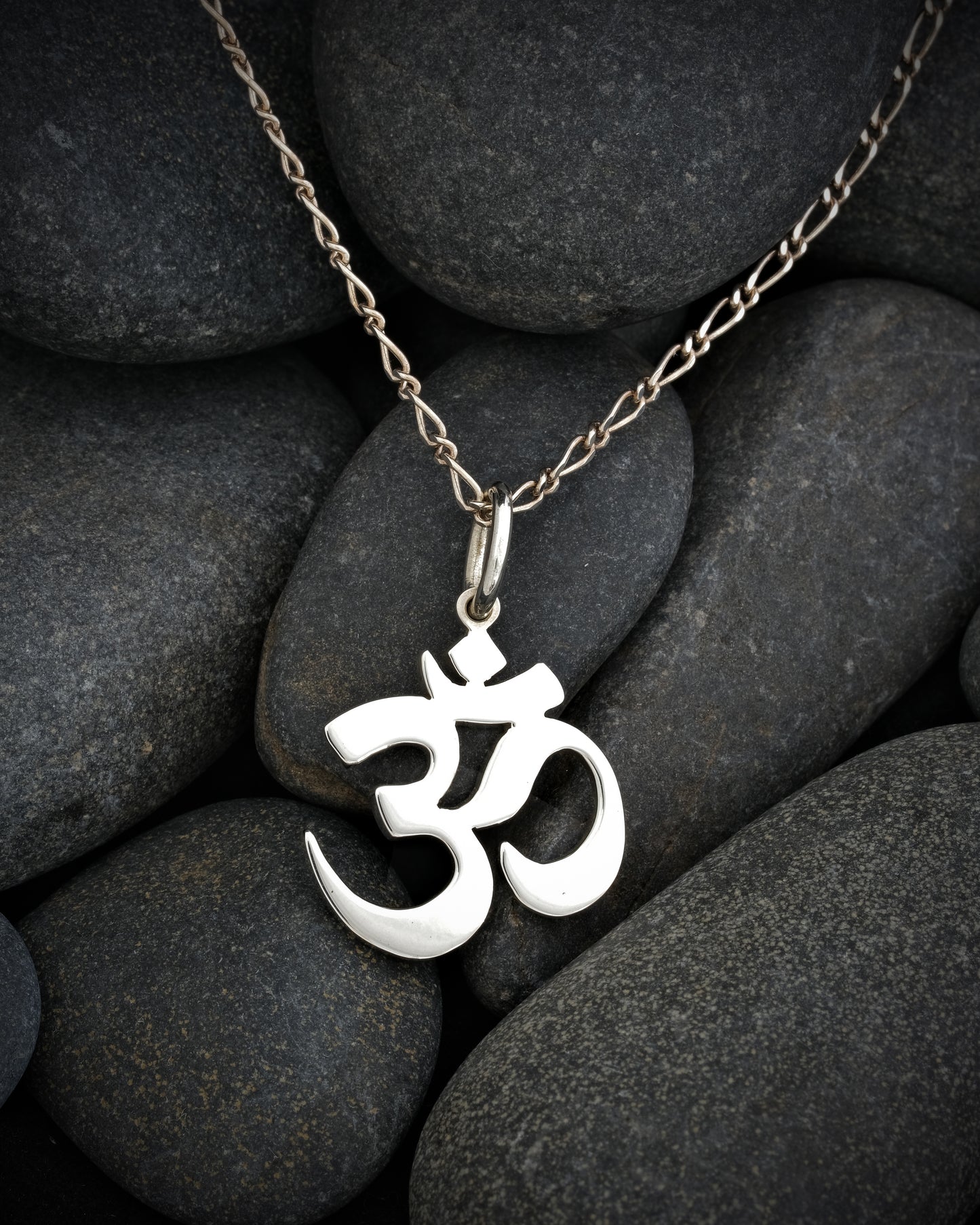 Silver Aum Pendant