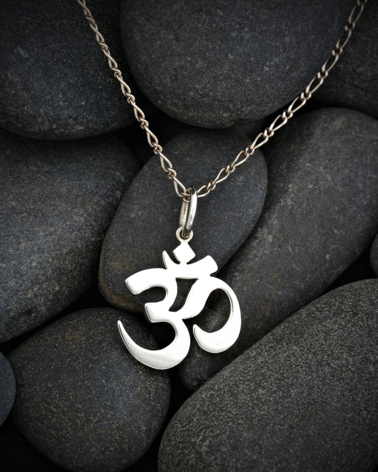 Silver Aum Pendant