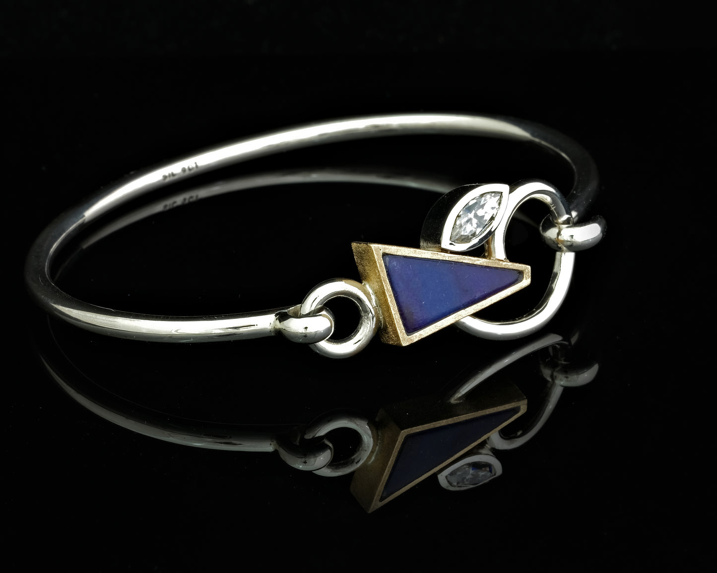 Sugilite Tension Bangle