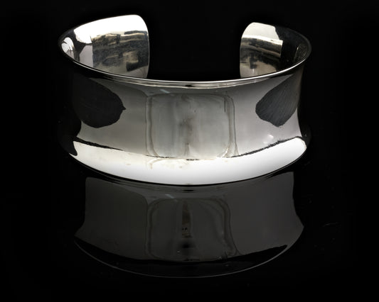 Wide Silver Cuff