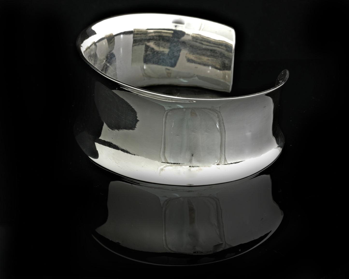 Wide Silver Cuff