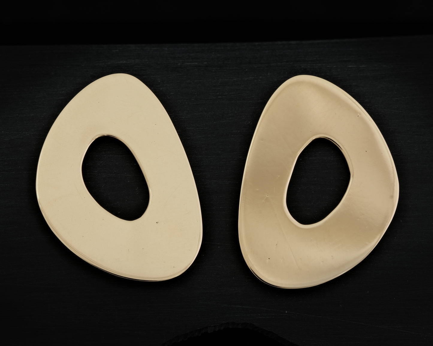 Gold Cutout Earrings