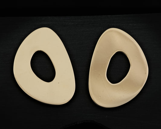 Gold Cutout Earrings
