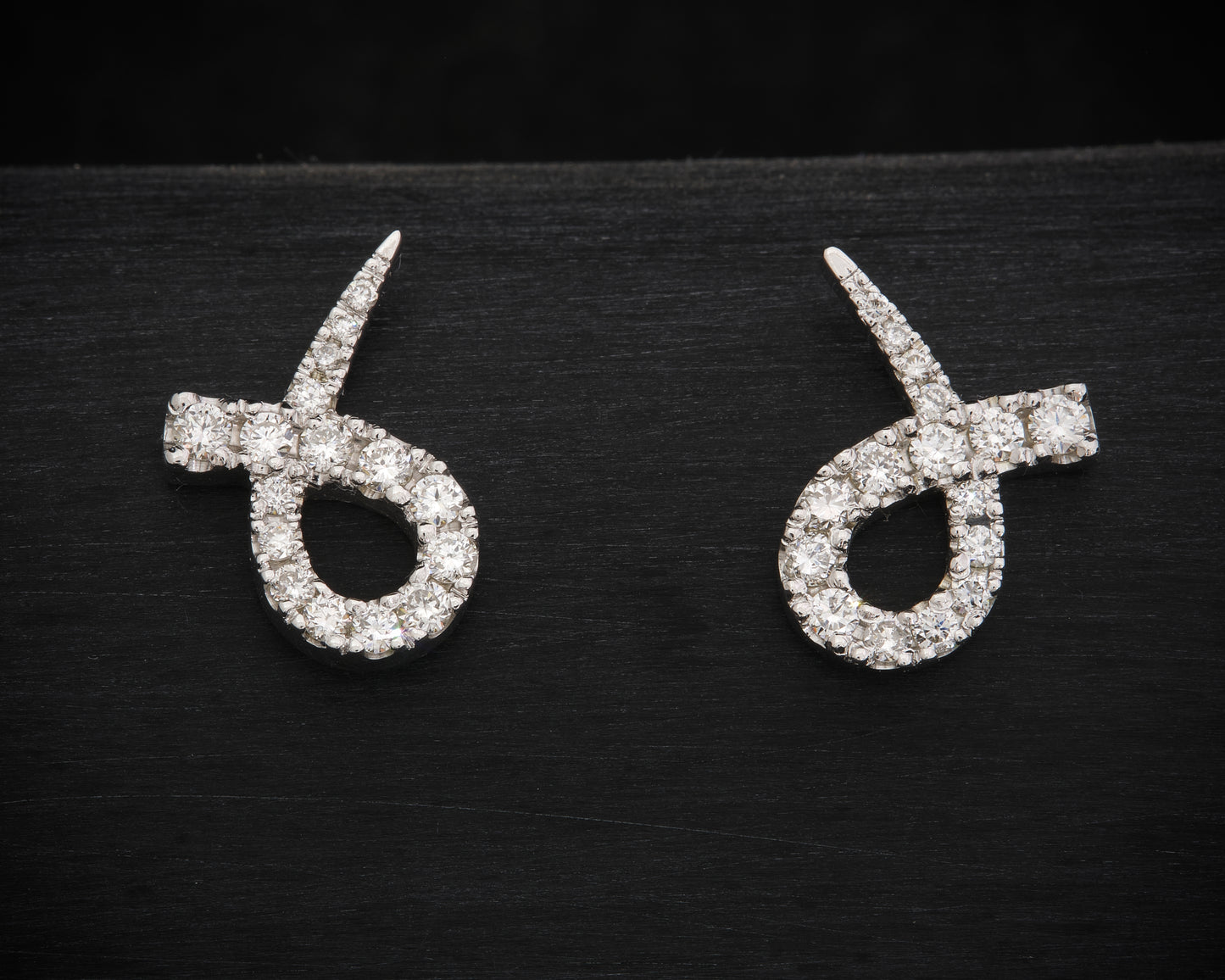 Lab Grown Diamond Circle ear studs